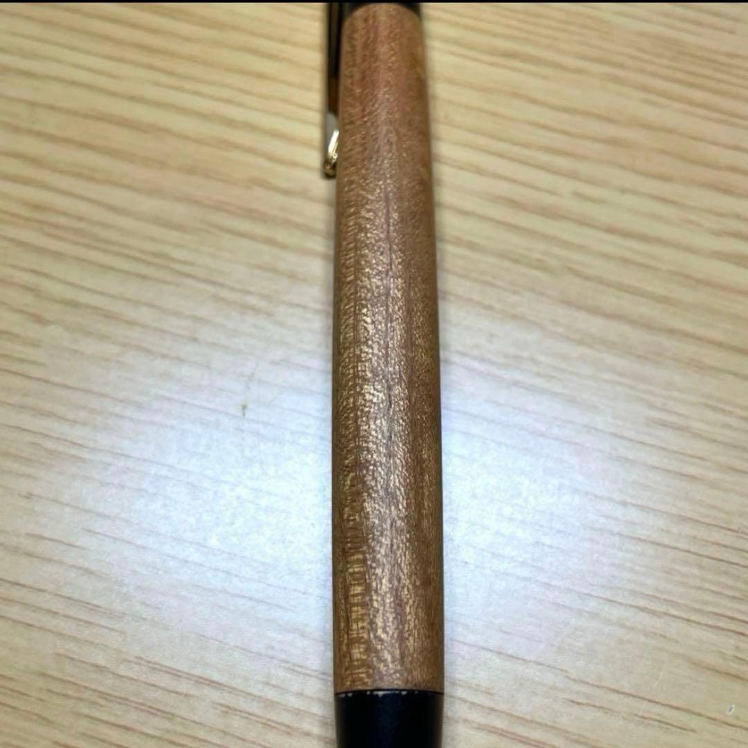 野原工芸　欅　シャープペンシル　激レア‼️旧型可動式口金＋新型SANZOクリップ