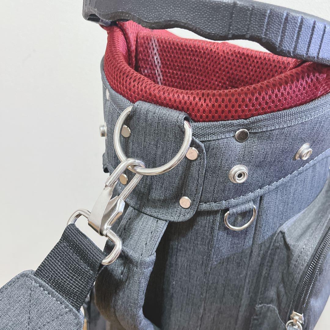 K201 onoff オノフ キャディバッグ 杢（もく）調 フード無し