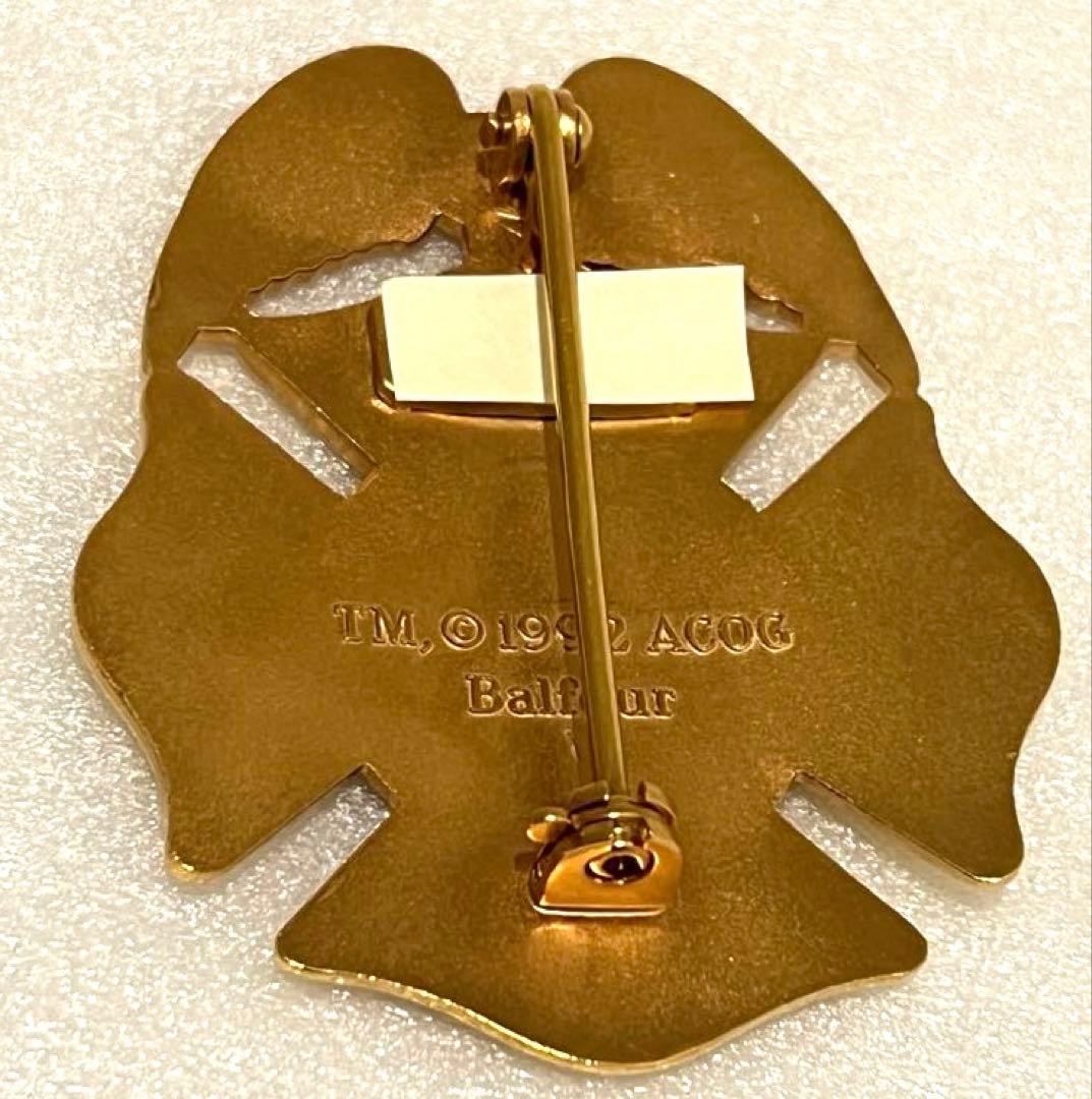 1996年　アトランタ　オリンピック　ファイヤーファイター（消防士）　記念バッジ