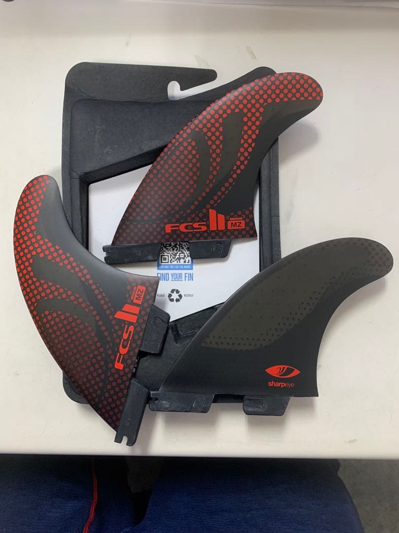 FCS エフシーエス FCS 2 シャープアイ トライフィン Mサイズ