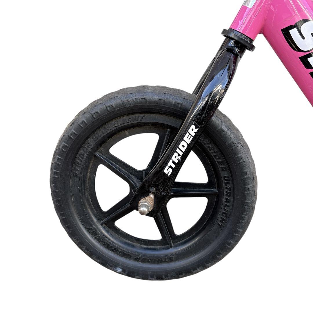 STRIDER ピンク ストライダー キックバイク　ヘルメット　自転車　幼児