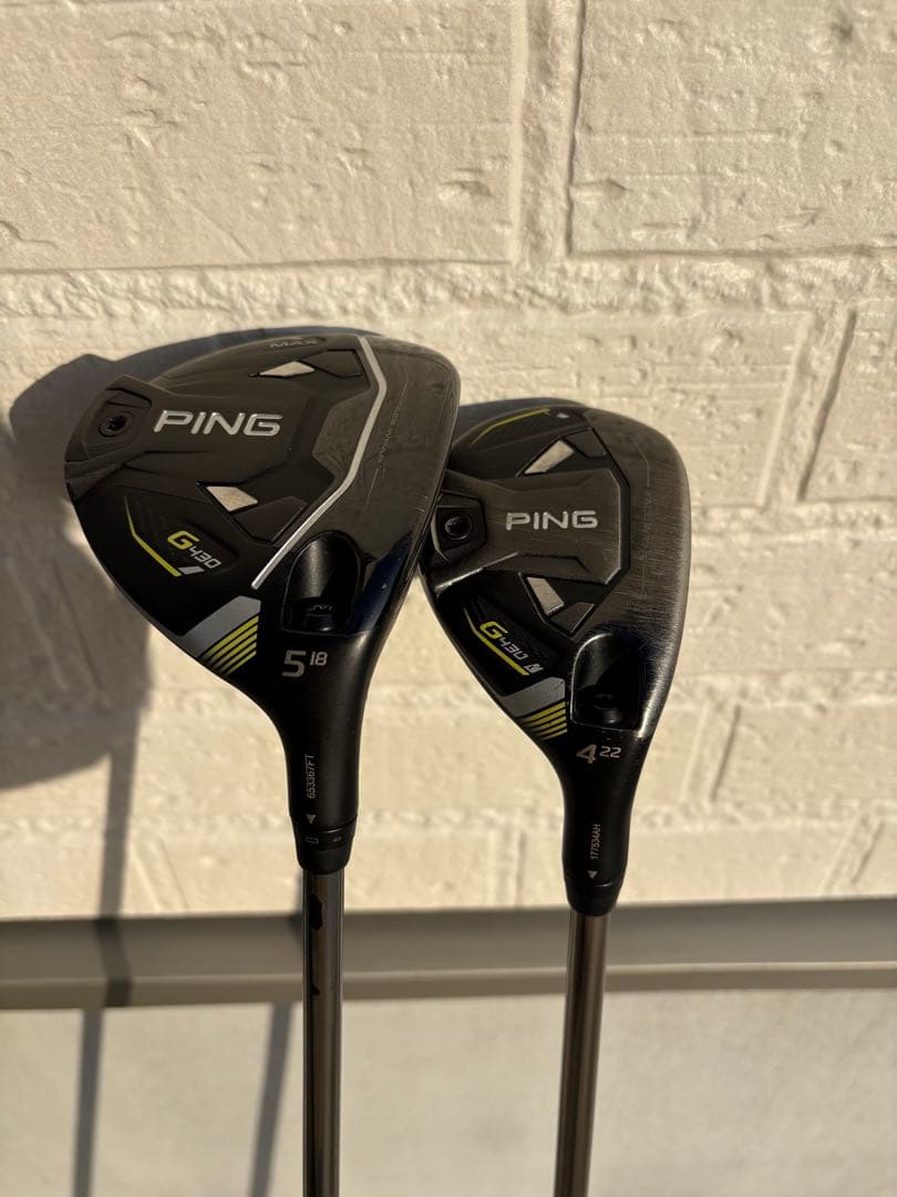 PING G430 max 5wと4uセット