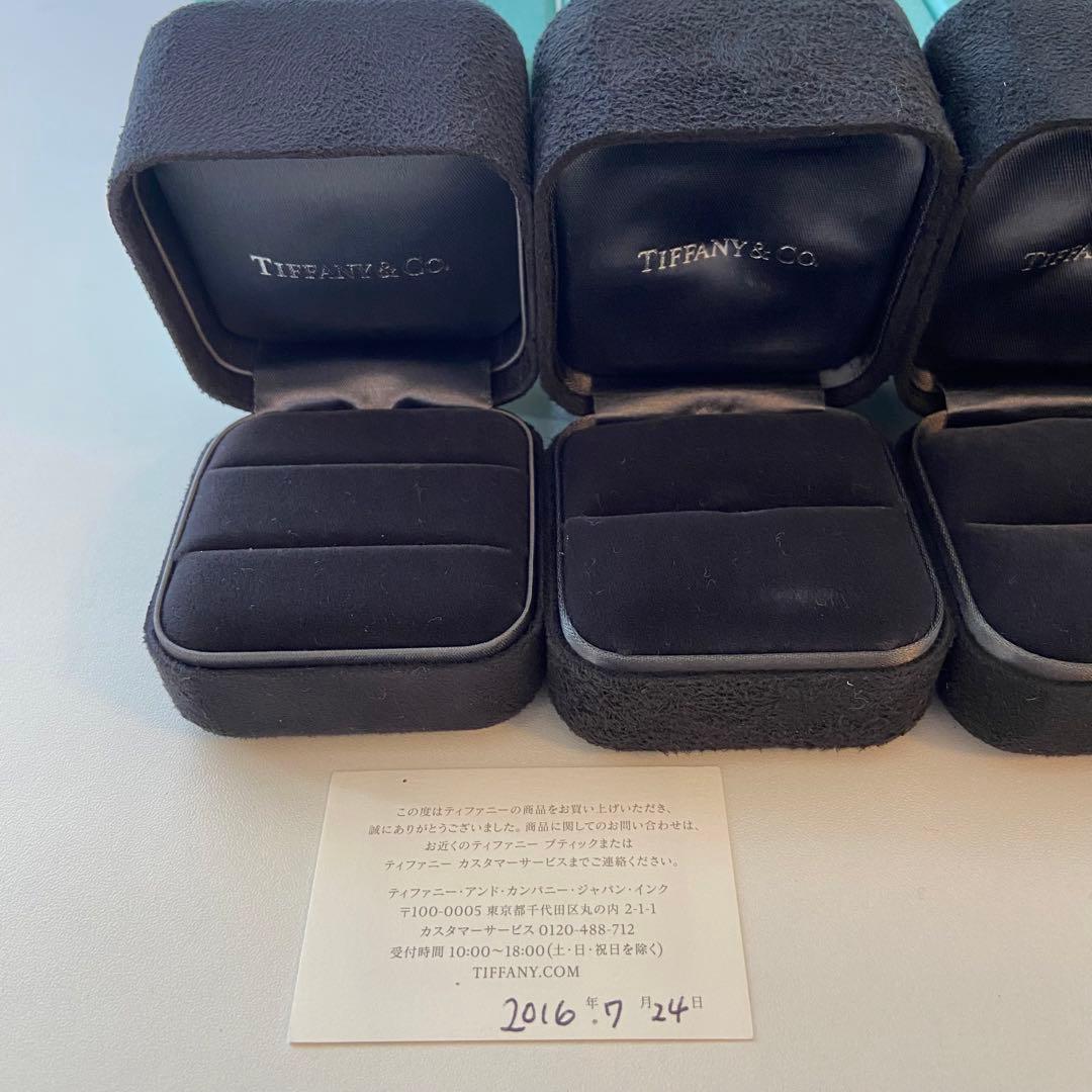 Tiffany　リング　4個セット　空箱