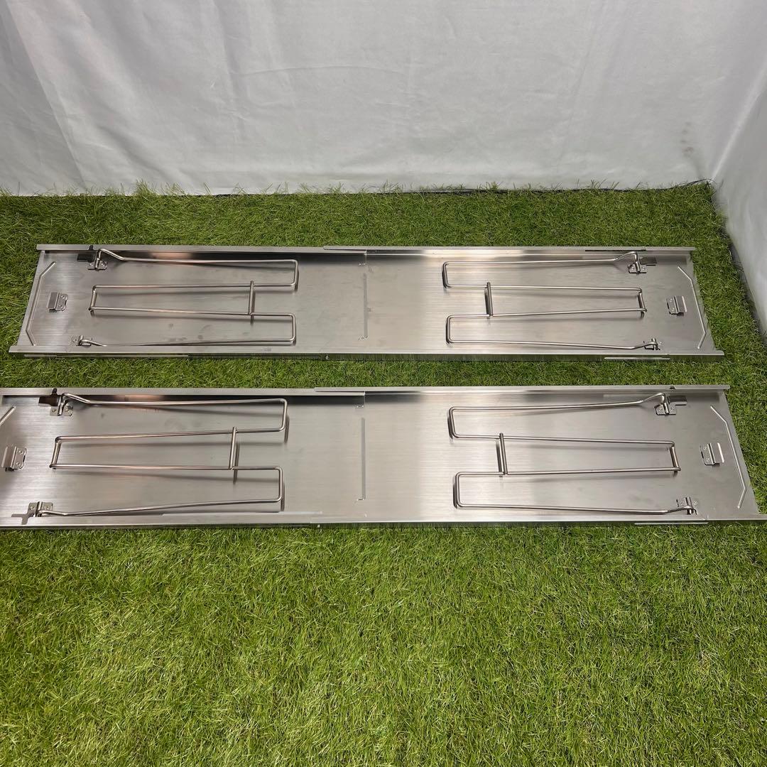 UNIFLAME フィールドラック 天板4枚セット ケース付 やや傷あり