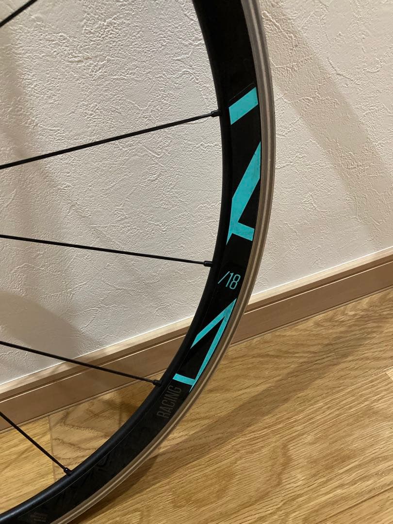 フルクラム　レーシング4 リムブレーキ　チェレステ