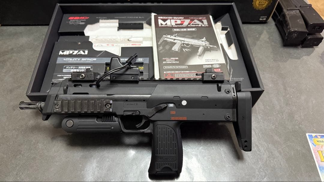 MP7A1 ブラック　電動ガン