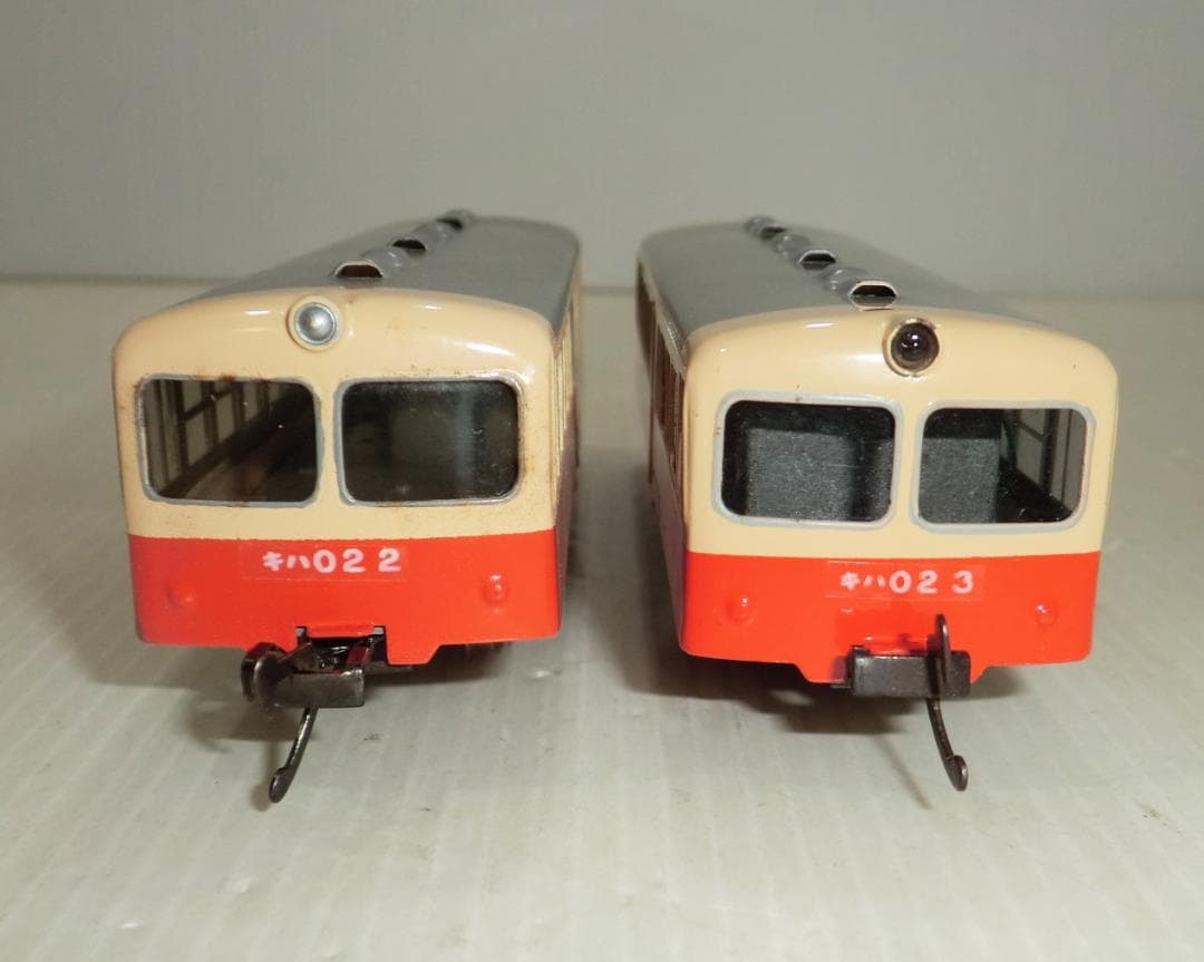 HOゲージ エンドウ キハ02形 2両 モーター付とトレーラー 良品