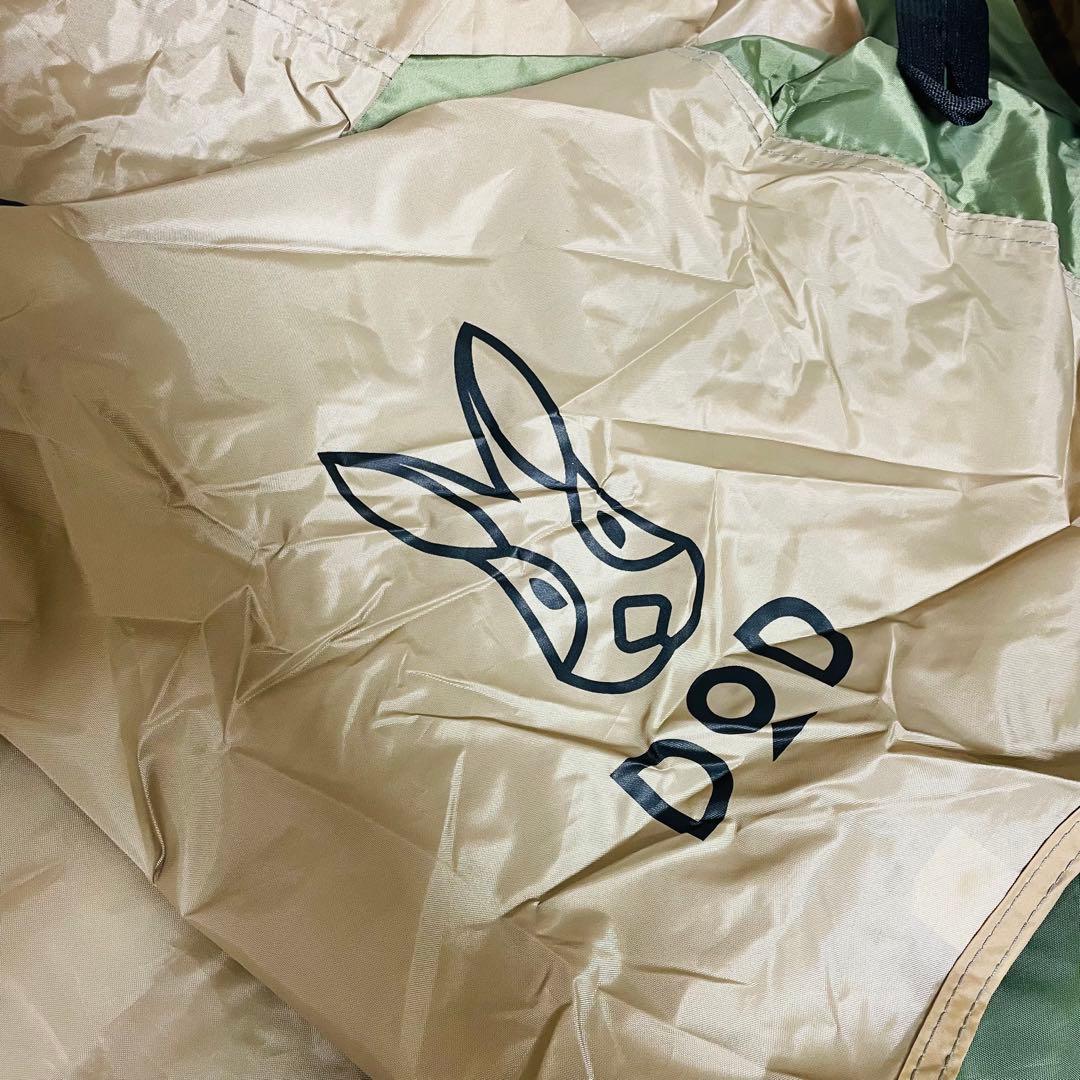 美品　DOD THE 1 ワンタッチテントL T5-674-KH 初心者 5人用