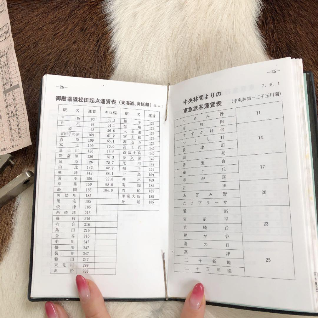 ★鉄道★ 鉄道コレクション⑦運賃表参考画像