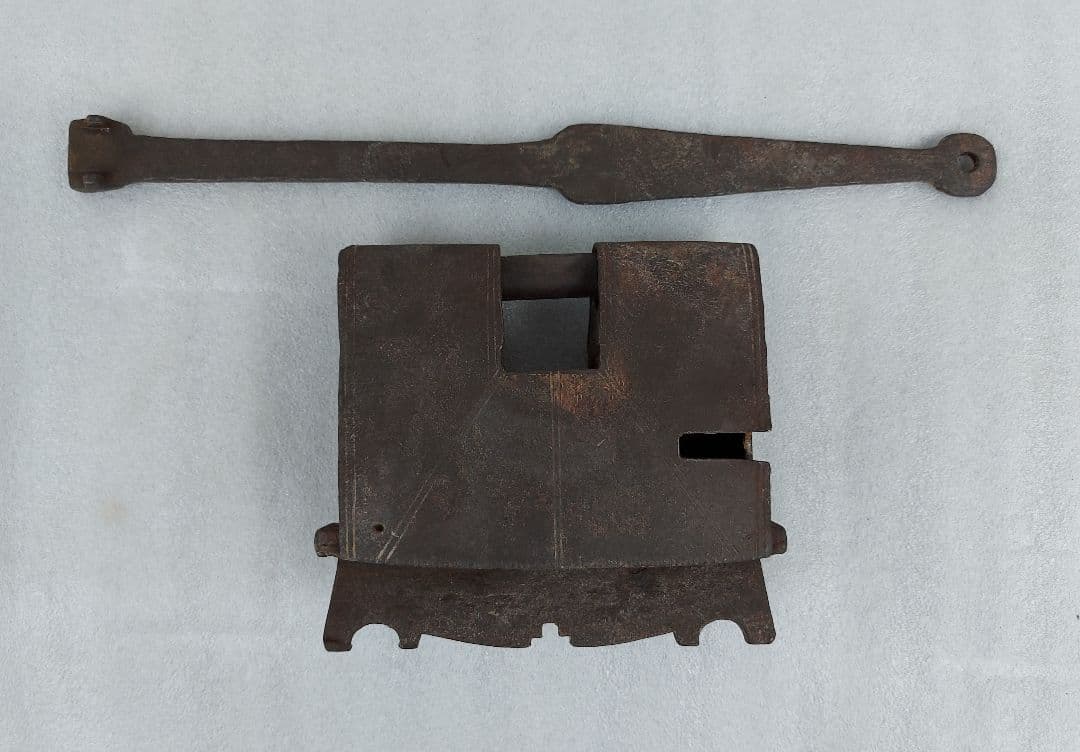 稀少/1920年代/蔵用の錠前/鍵付き