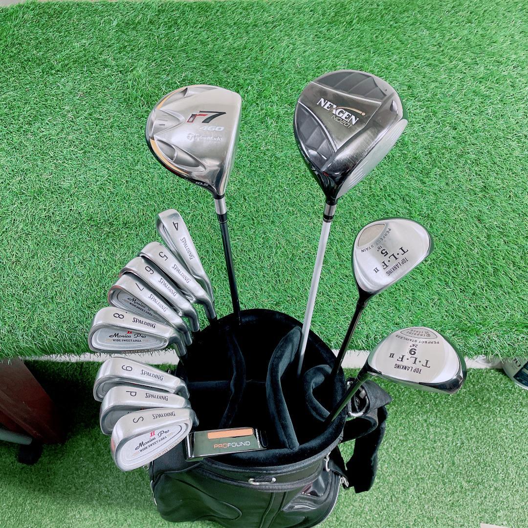 テーラーメイド 初心者　メンズ ゴルフクラブ フルセット 12本 N2434