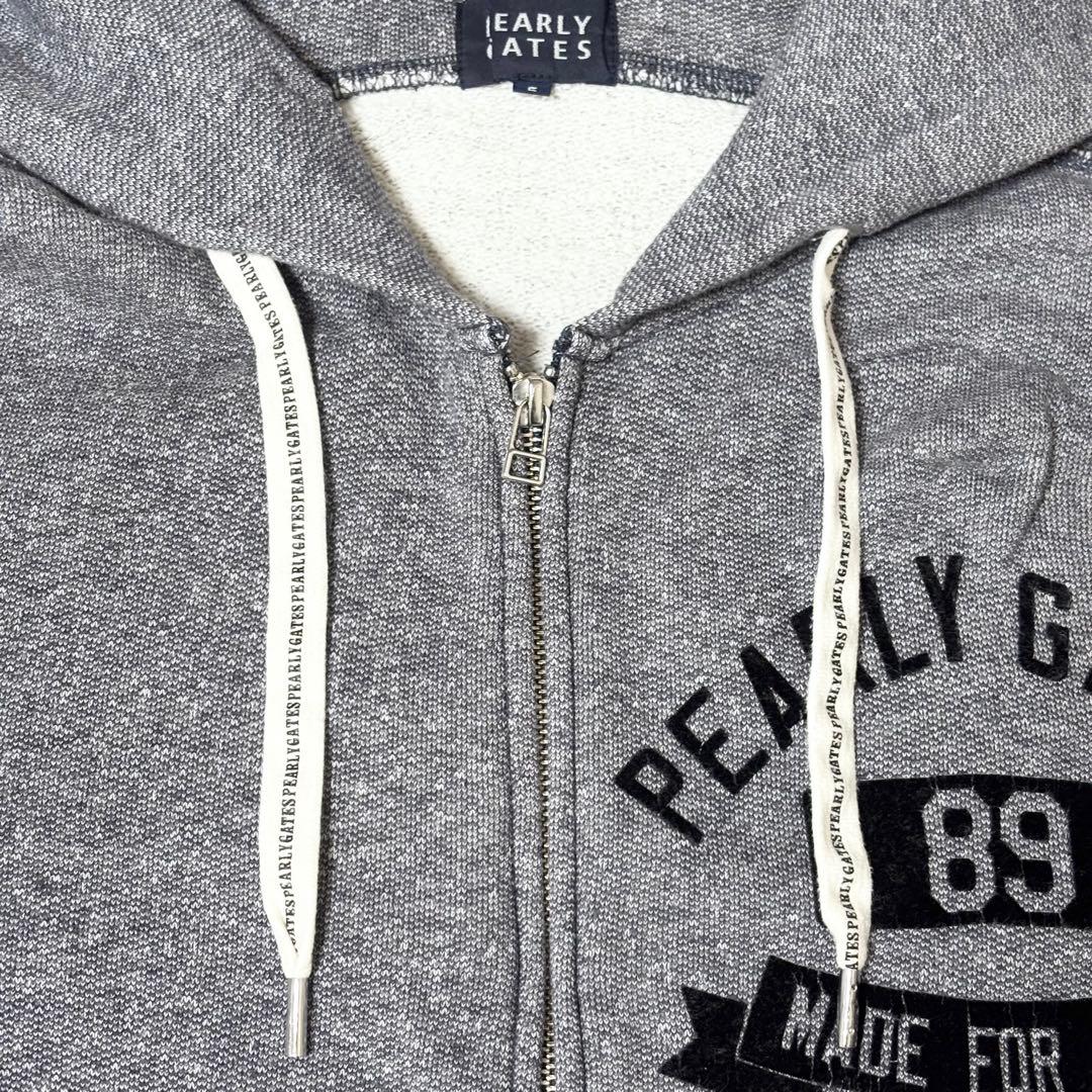 【美品】PEARLY GATES パーリーゲイツ　フルジップパーカー　サイズ5