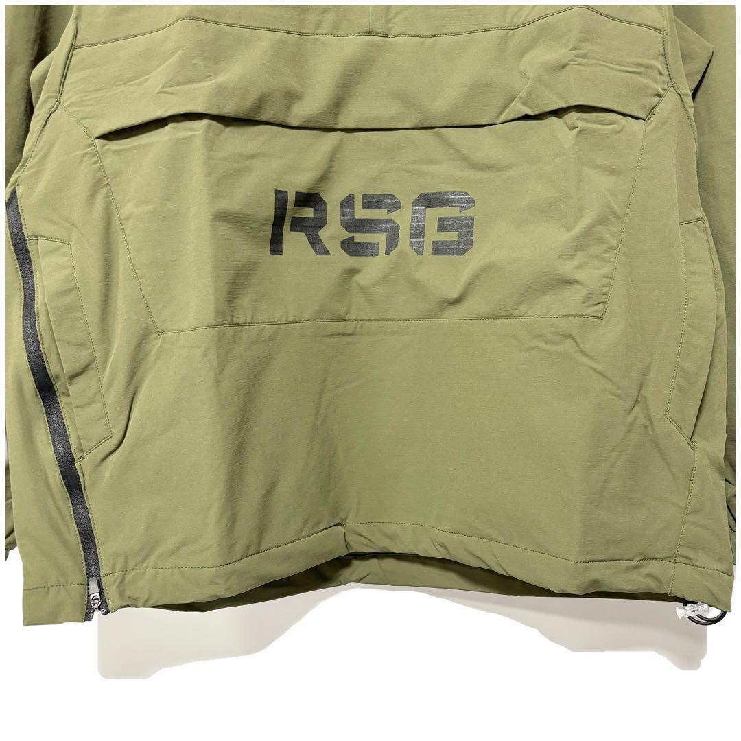 新品 ラッセルノ ゴルフ ハーフジップ プルオーバー ブルゾン カーキ L 5