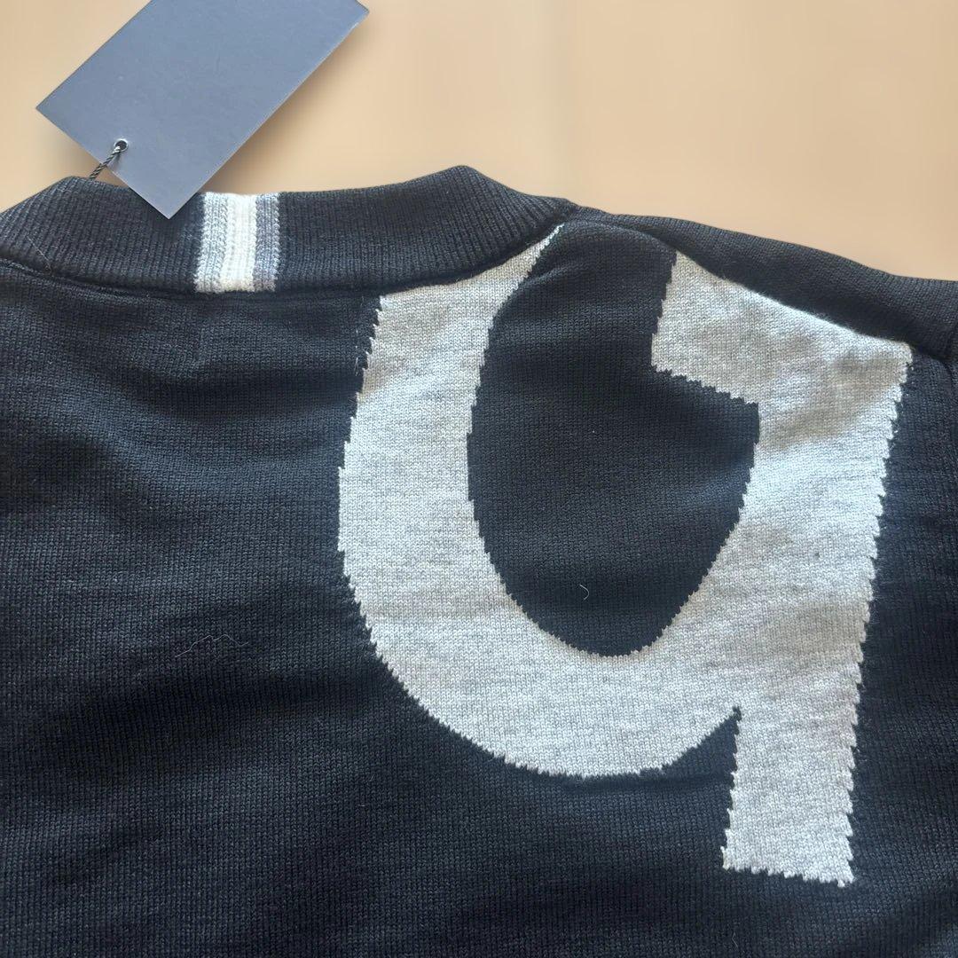 ★新品★ G/FORE ロゴ ブラック クルーネックセーター 秋冬