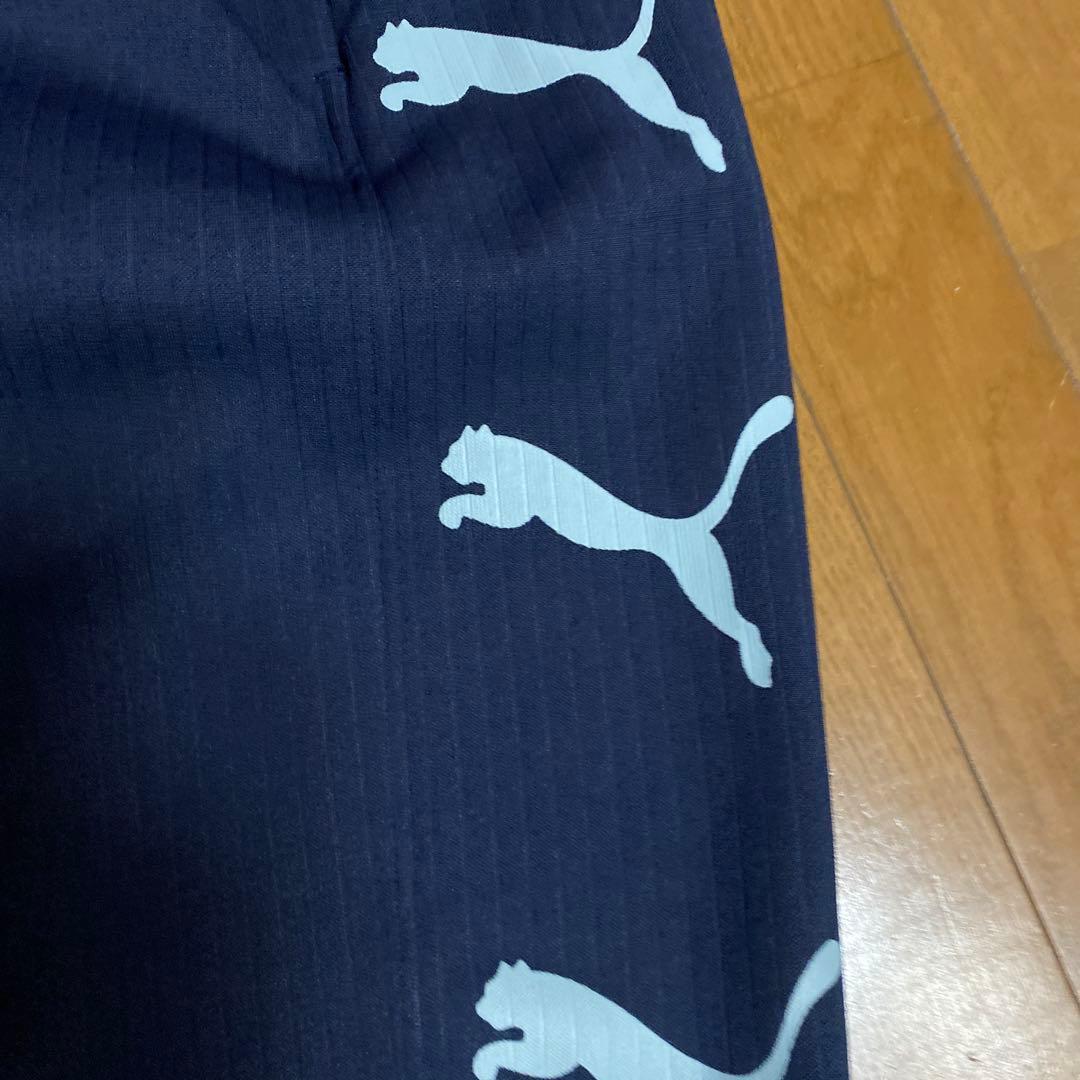 Puma ジャージ上下セット ネイビー3連ロゴ　良品