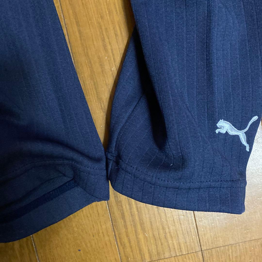Puma ジャージ上下セット ネイビー3連ロゴ　良品
