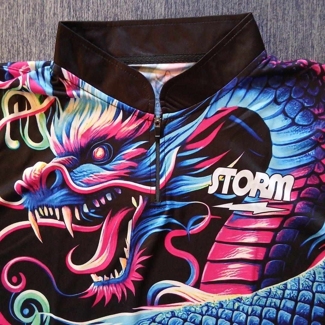 ✨日本未発売✨STORM　サイズXL　ブラック　大きいサイズ　ドラゴン　ドクロ