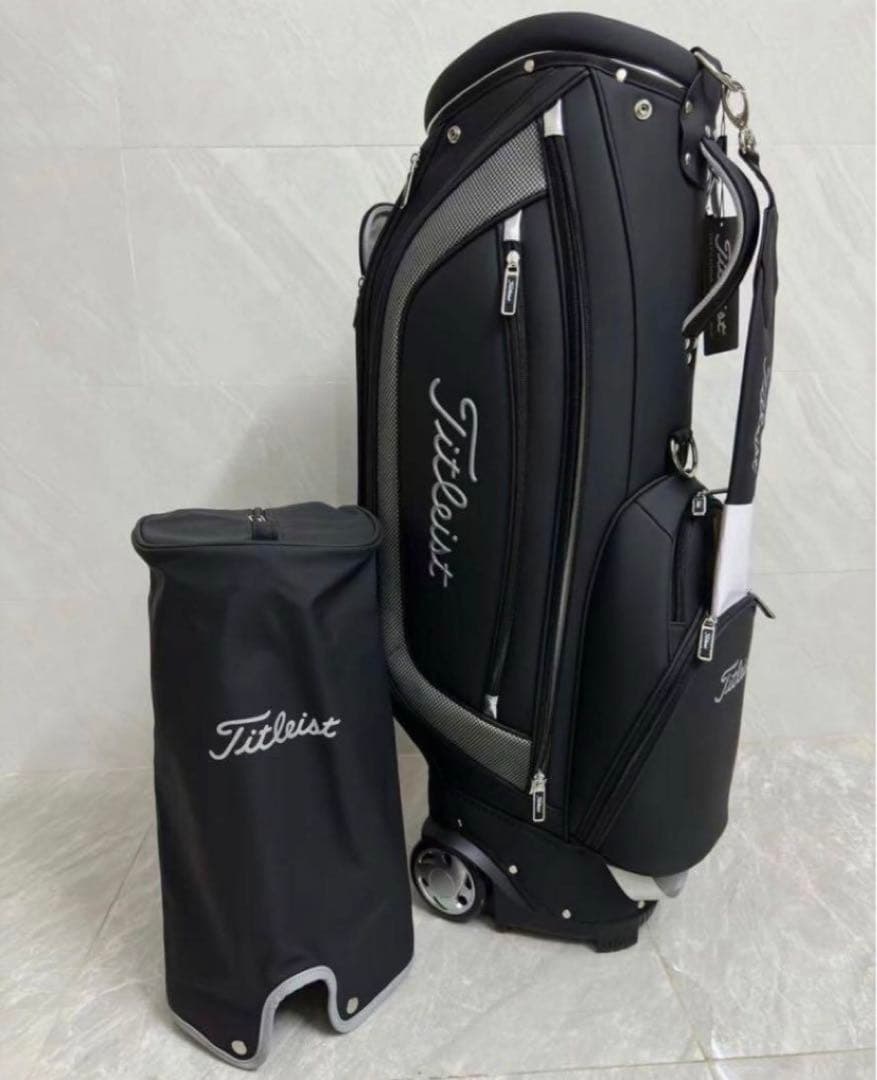 タイトリスト ゴルフバック キャディバッグ キャディーバック 黒色
