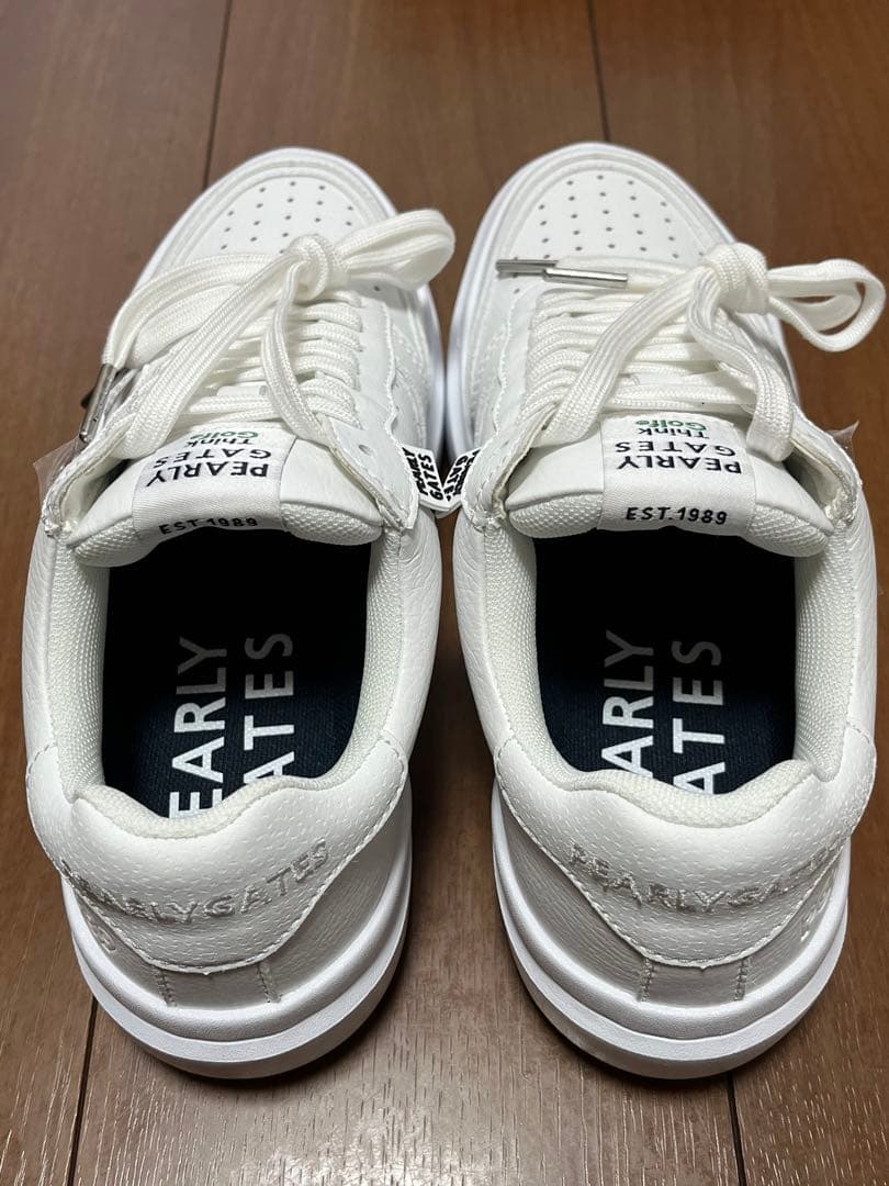 PEARLY GATES Think Golf ホワイト ゴルフシューズ