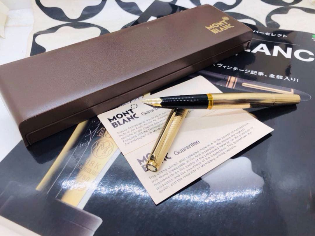 ⭐️金運を呼ぶ！⭐️総金張りマイスターシュテユックの名品！No1246⭐️モンブラン⭐️