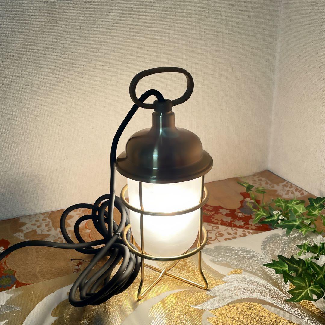 松本船舶電機製作所 マリンランプ「キャリーライト ゴールド」