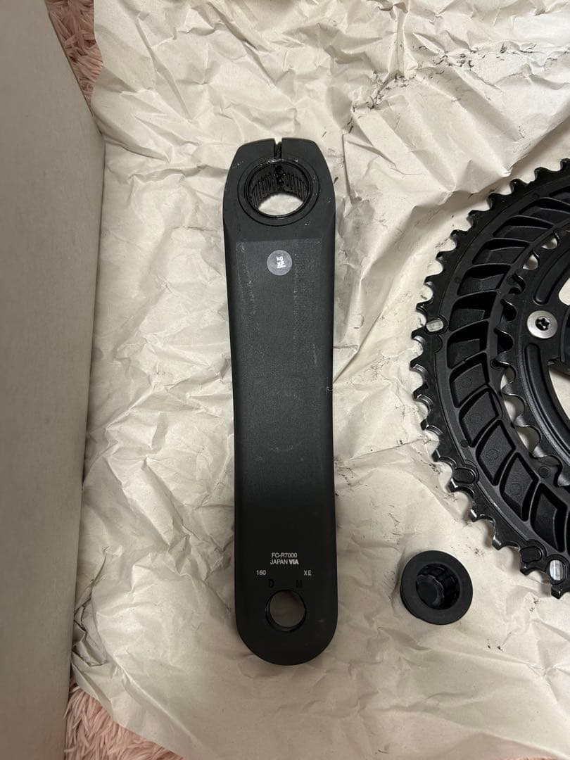 シマノ 105 FC-R7000 ブラック 160mm 50×34T