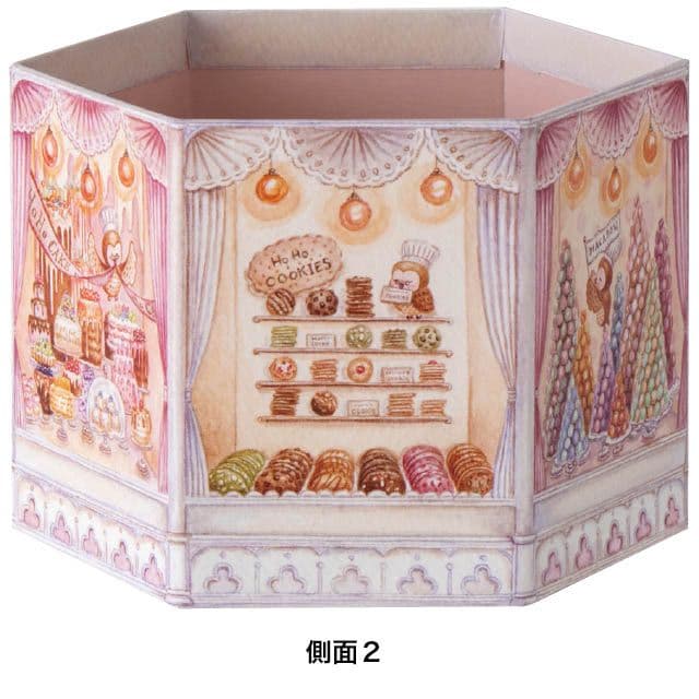 スノーマン貼箱とパティスリー貼箱とパウンドケーキ