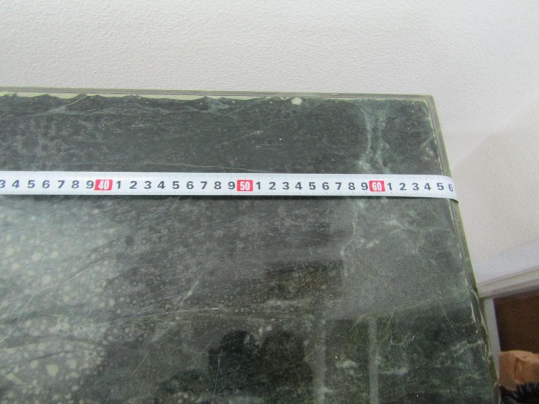 T*S様 クラシックスタイル テーブル グリーン大理石 アンティーク