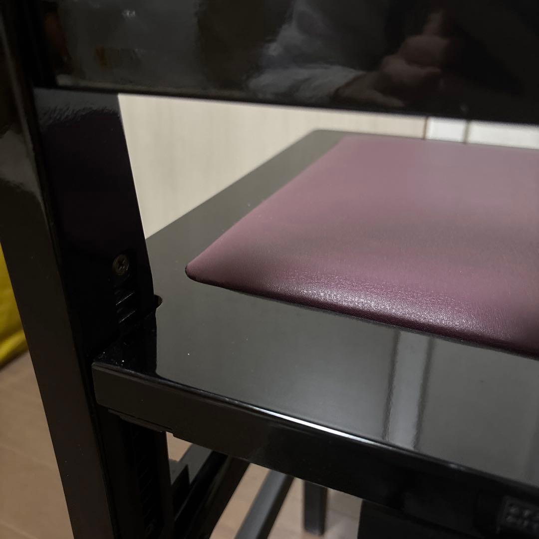 ピアノ　椅子　　トムソン椅子　黒　イス　チェアほぼ未使用❗️