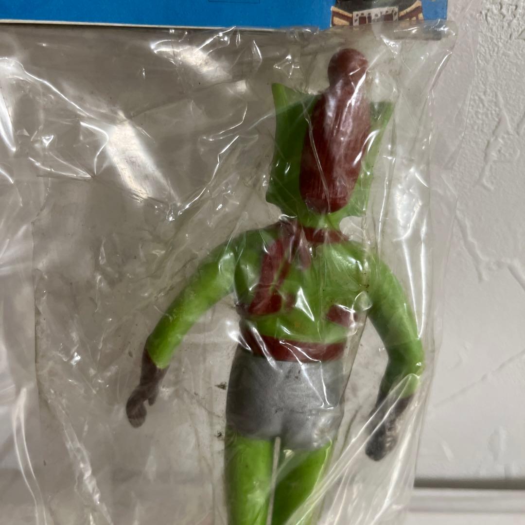 ⚠️貴重・激レア・マニアック　グリーンマン　ミニソフビ　東宝企画　当時物　昭和