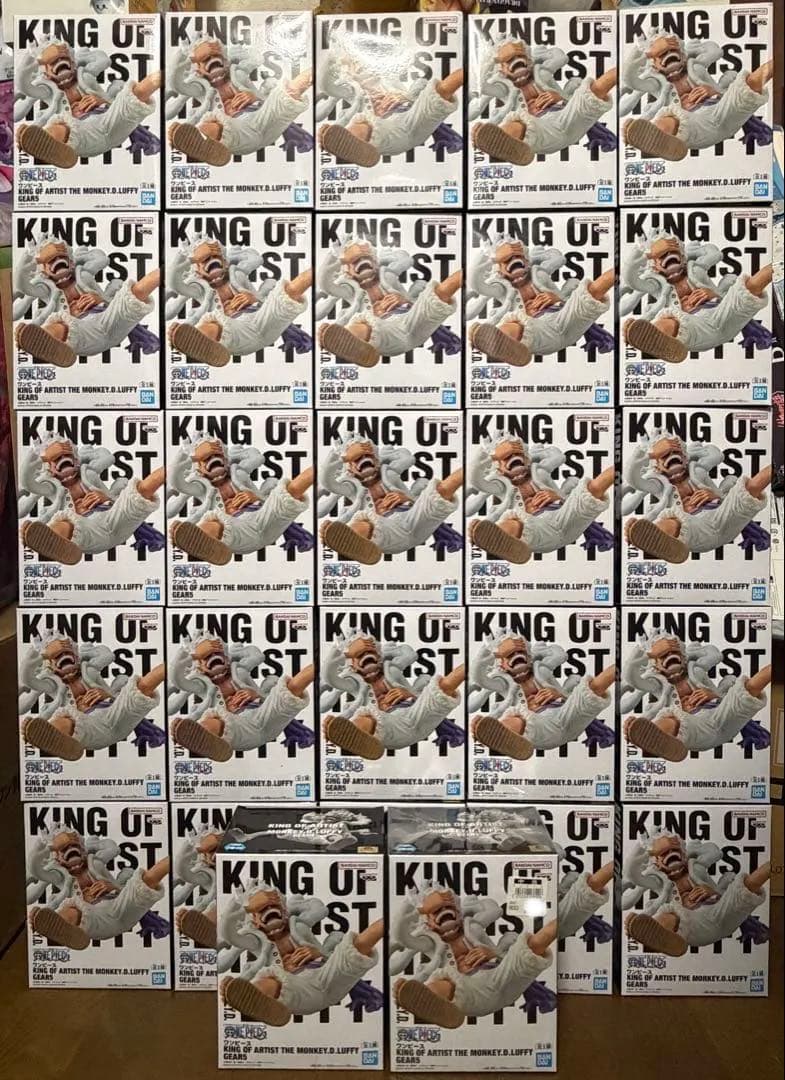 新品未開封　ワンピース KING OF ARTIST GEAR5 初版