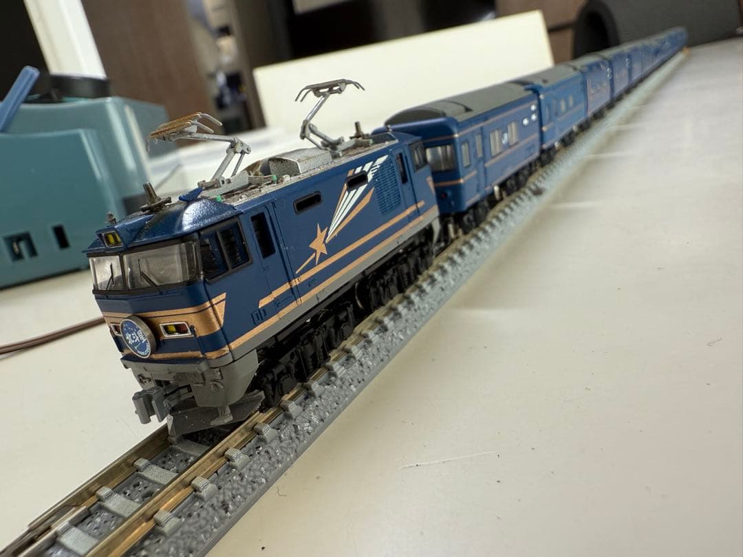 【加工多数】Bトレ EF510-500＋24系北斗星12両（N化済・2M付）