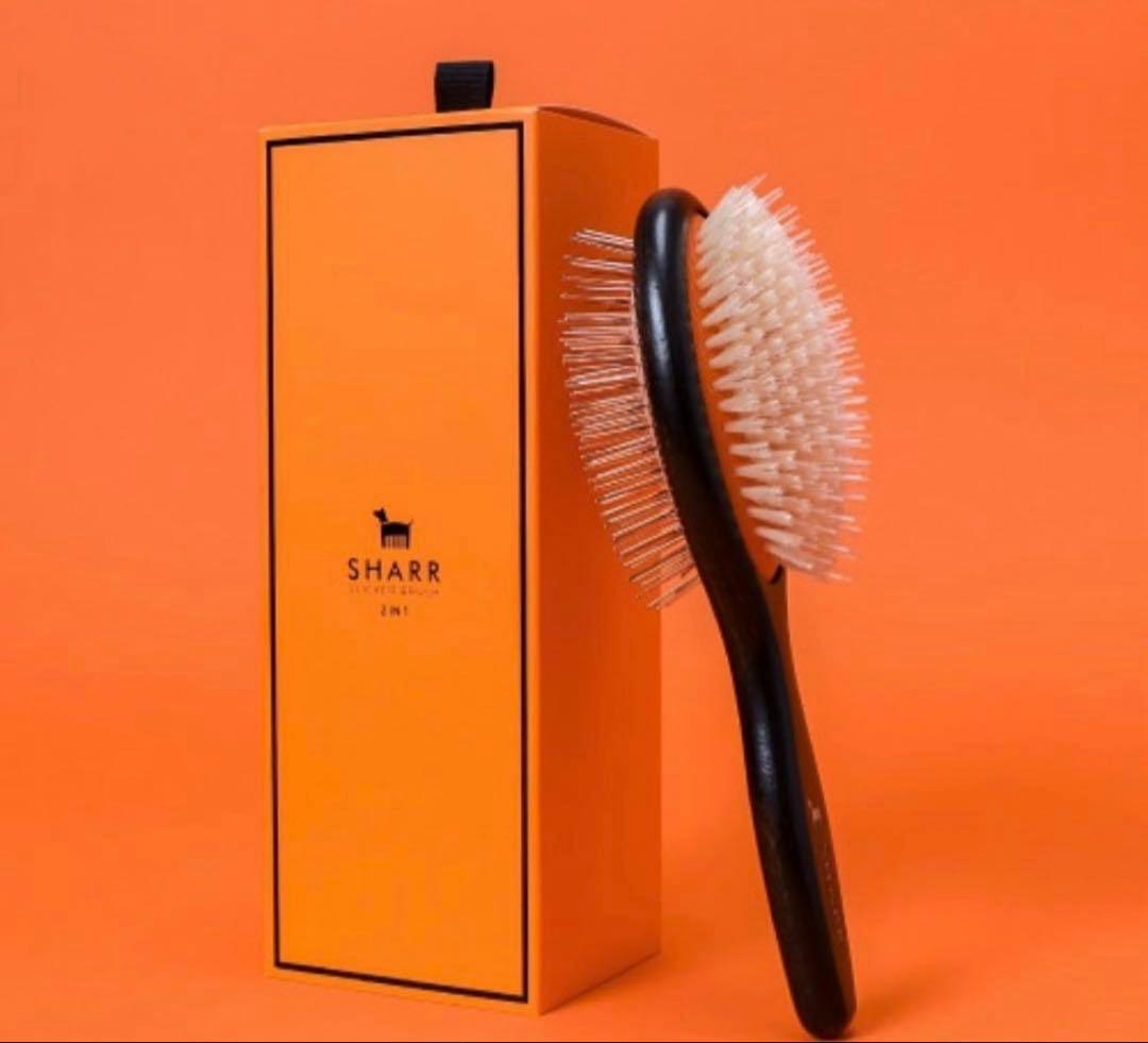 【極美品】SHARR 2in1 ペットブラシ