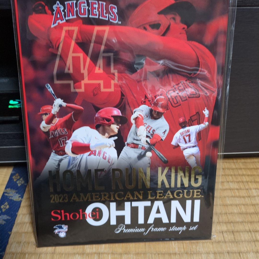 Shohei Ohtani ホームランキング プレミアムフレームスタンプセット