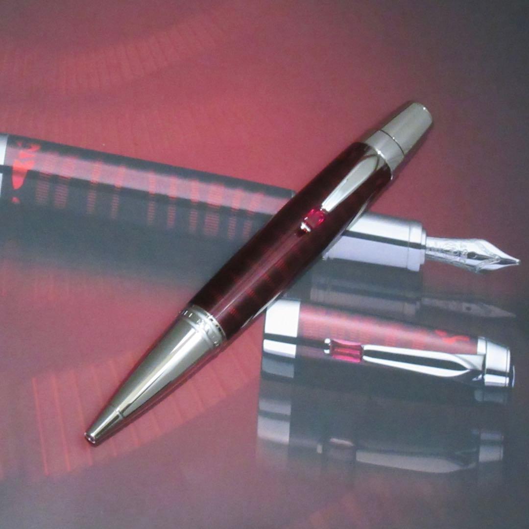 モンブラン ボールペン ボエム パソ ドーブル ルージュ 104925