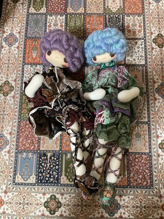 フランス人形　ビスクドール　着せ替え人形　タグ付　セット