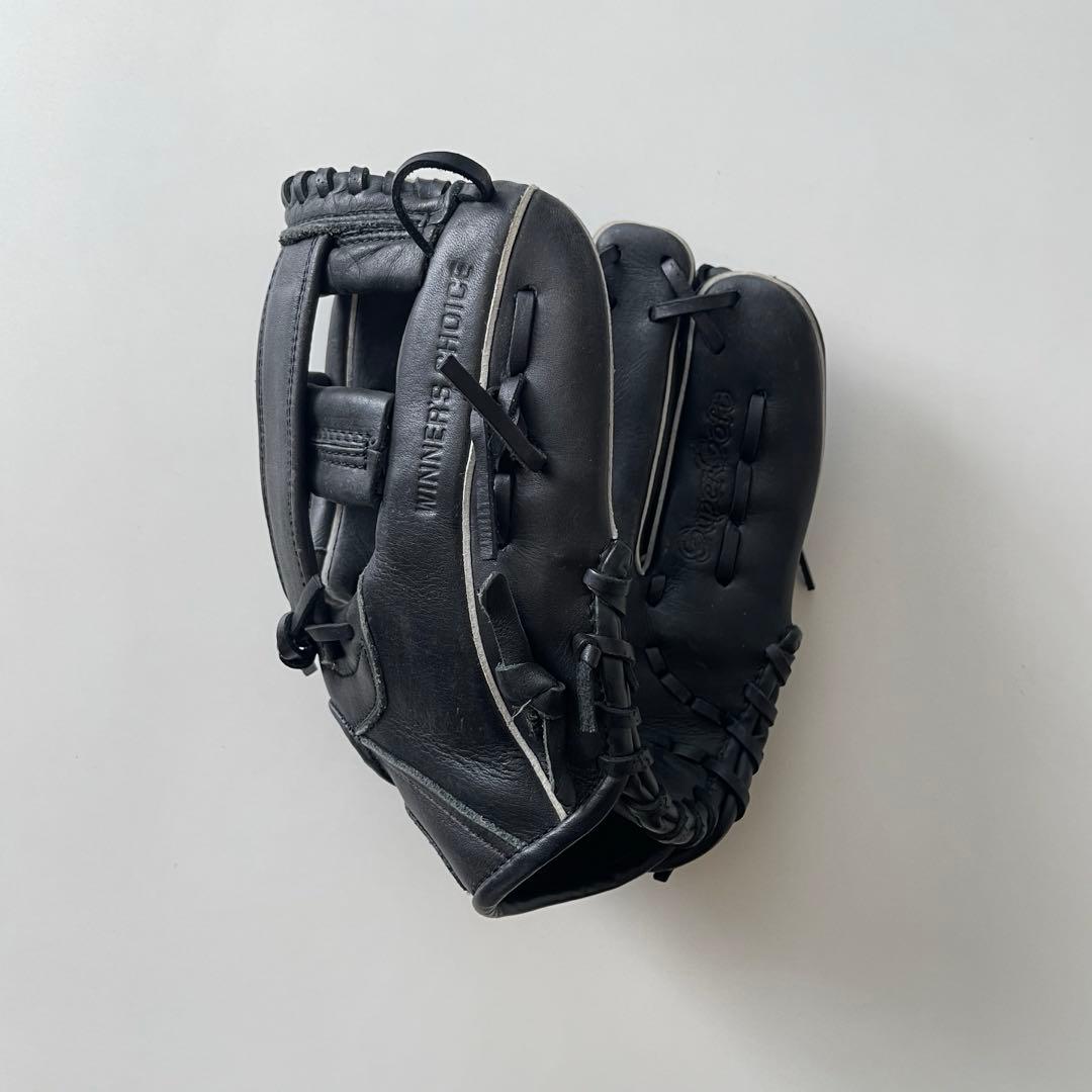 SSK｜軟式野球用グローブ｜BLK ①