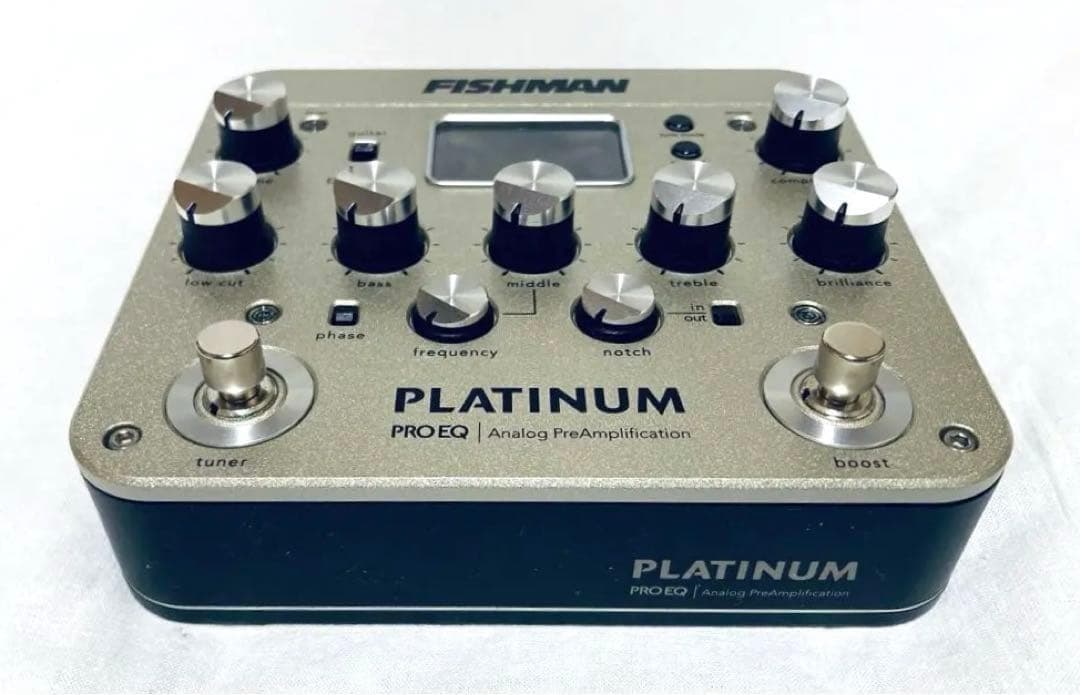 ギター FISHMAN Platinum Pro EQ/DI Analog Preamp