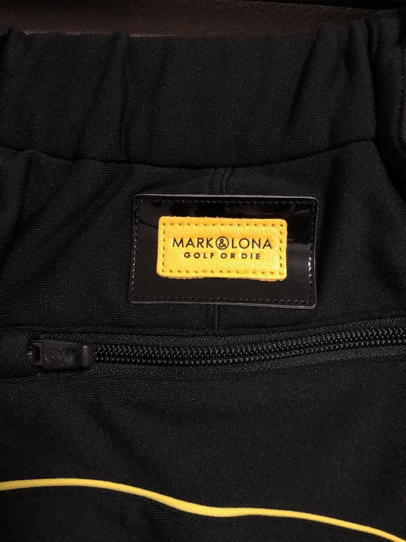 新品 MARK&LONA HEAT ENERGY スカル トラック パンツ