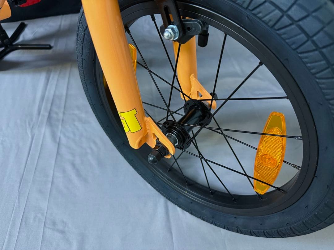 【GT BIKE】未使用品 16インチ キッズBMX 自転車 オレンジ 台湾製