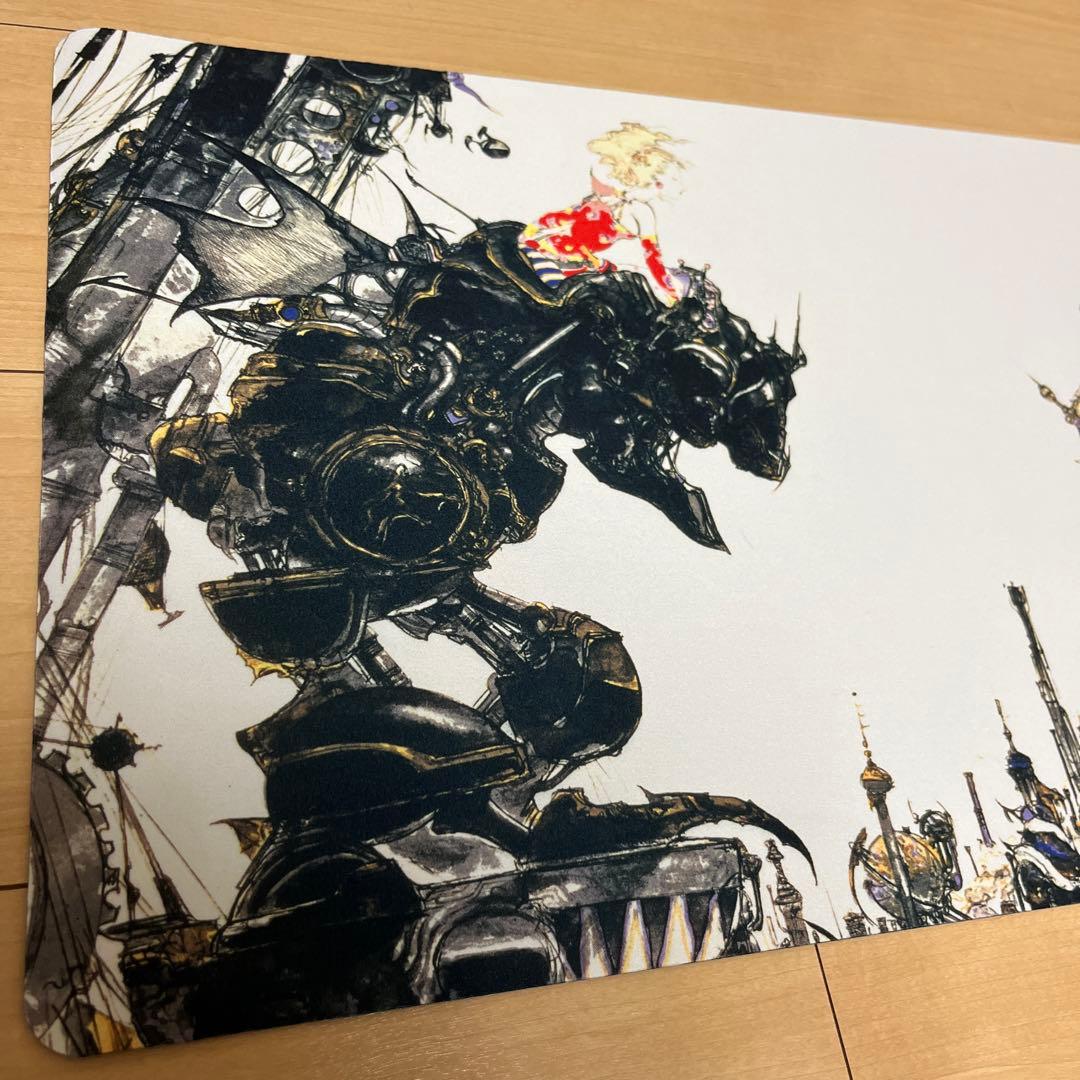 ファイナルファンタジー6 FF6 FFVI プレイマット 街 天野喜孝