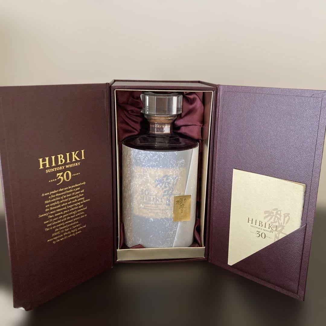 響　30年　サントリーウイスキー　白箱付き