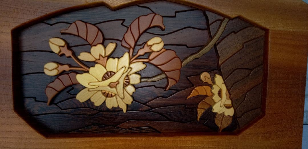 組み木絵画　あさのたかお作品