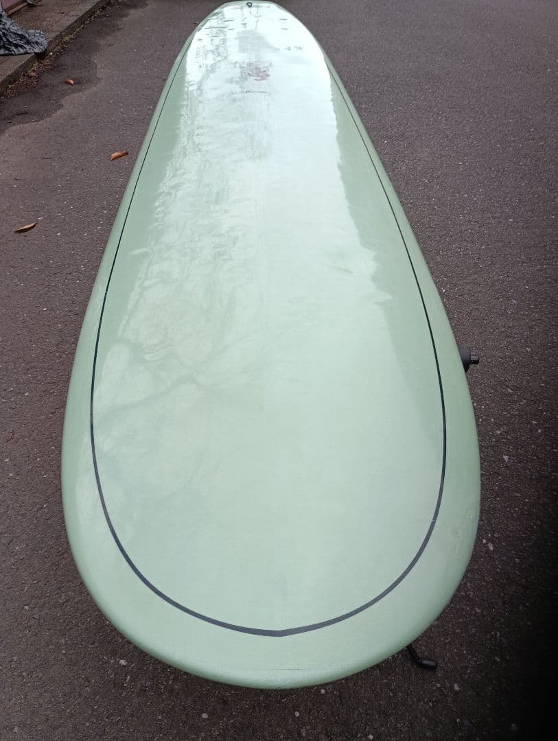 9.6ジョエルチューダーサーフボード　シングルフィンFCSケース付き