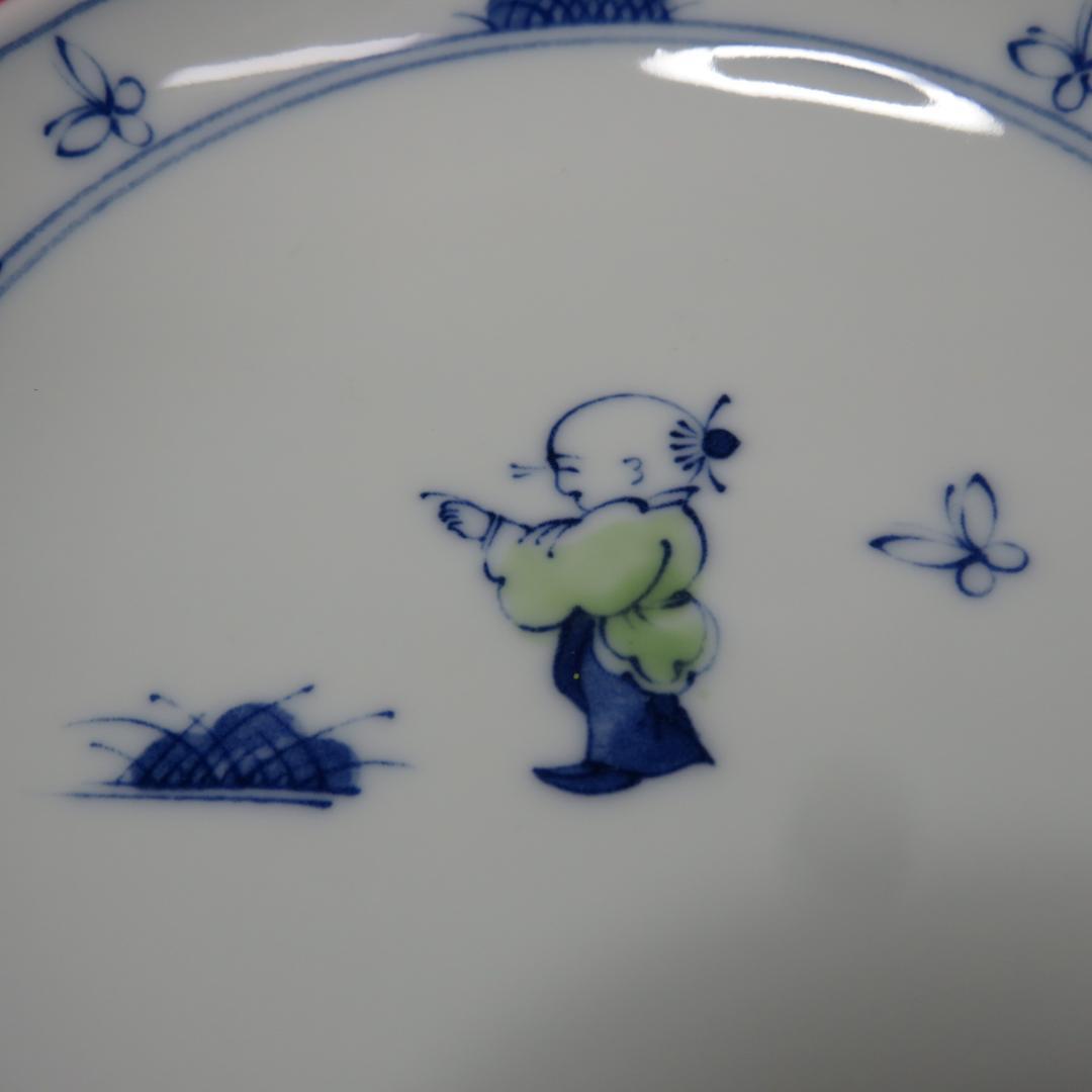 小皿 豆皿 手塩皿 3種 一枚ずつ 中国童 子供 遊び 蝶
