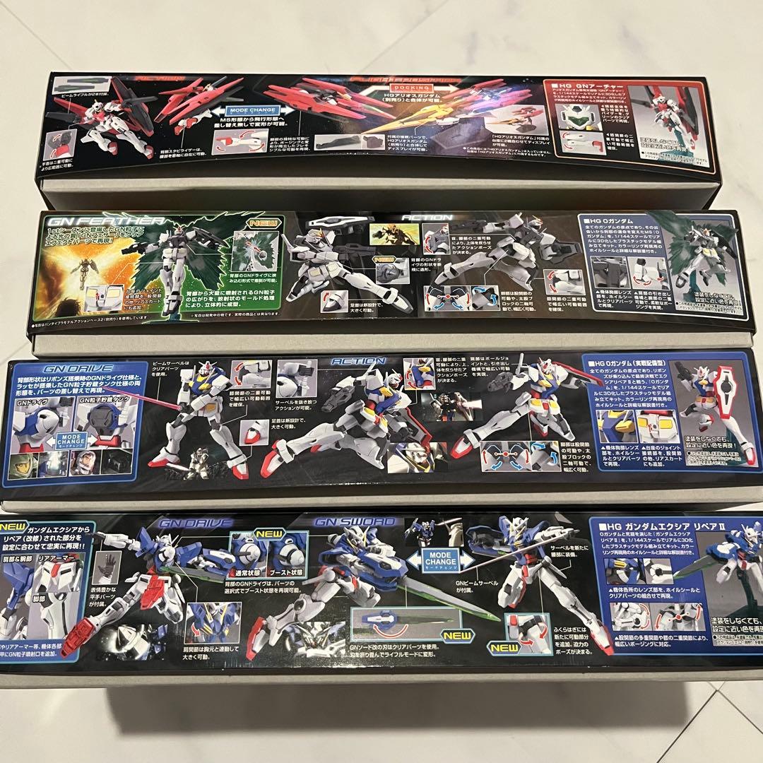 ガンプラ OOダブルオー4点まとめ売り