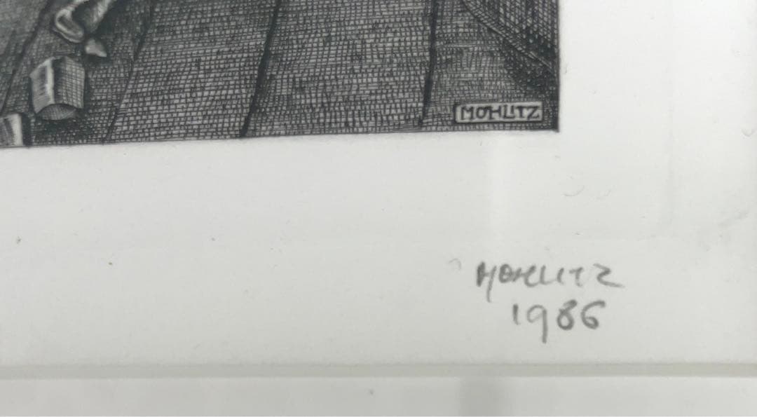 フィリップモーリッツ　限定100枚　銅版画