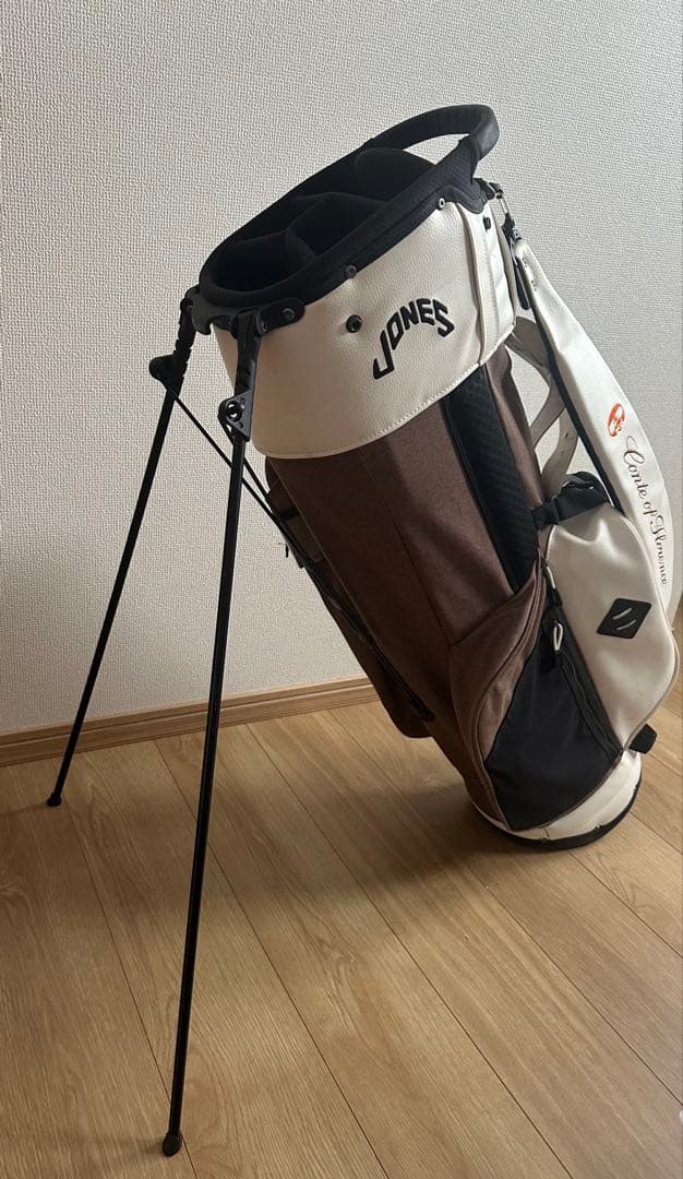 JONES STAND TROUPER キャディバッグ　ブラウン
