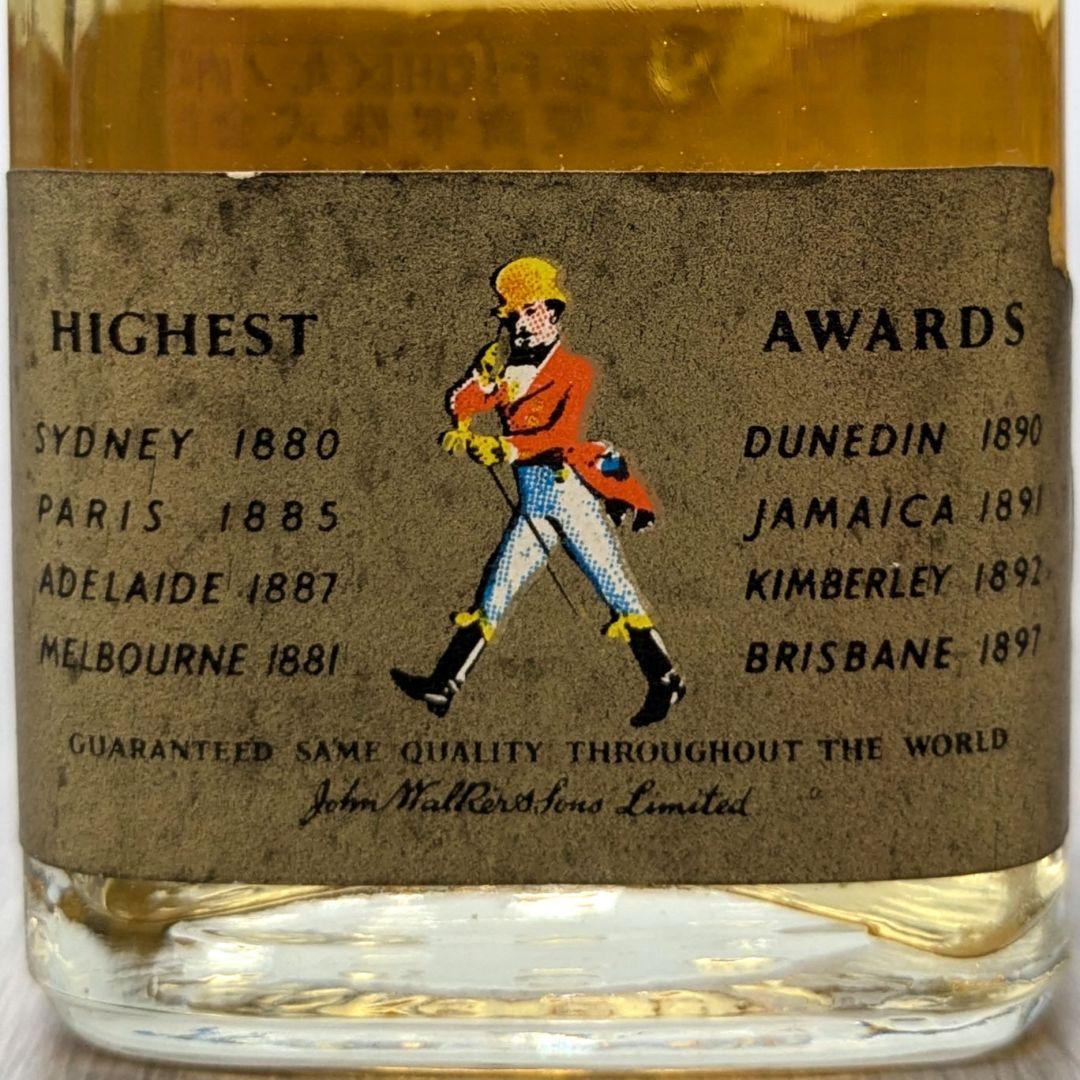 ジョニーウォーカー　赤ラベル　760ml、190ml 43%　未開栓2本セット