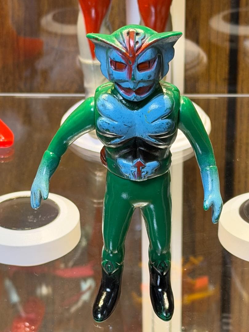 【希少】ポピー 超人バロム・ワン　 ソフビ 当時物